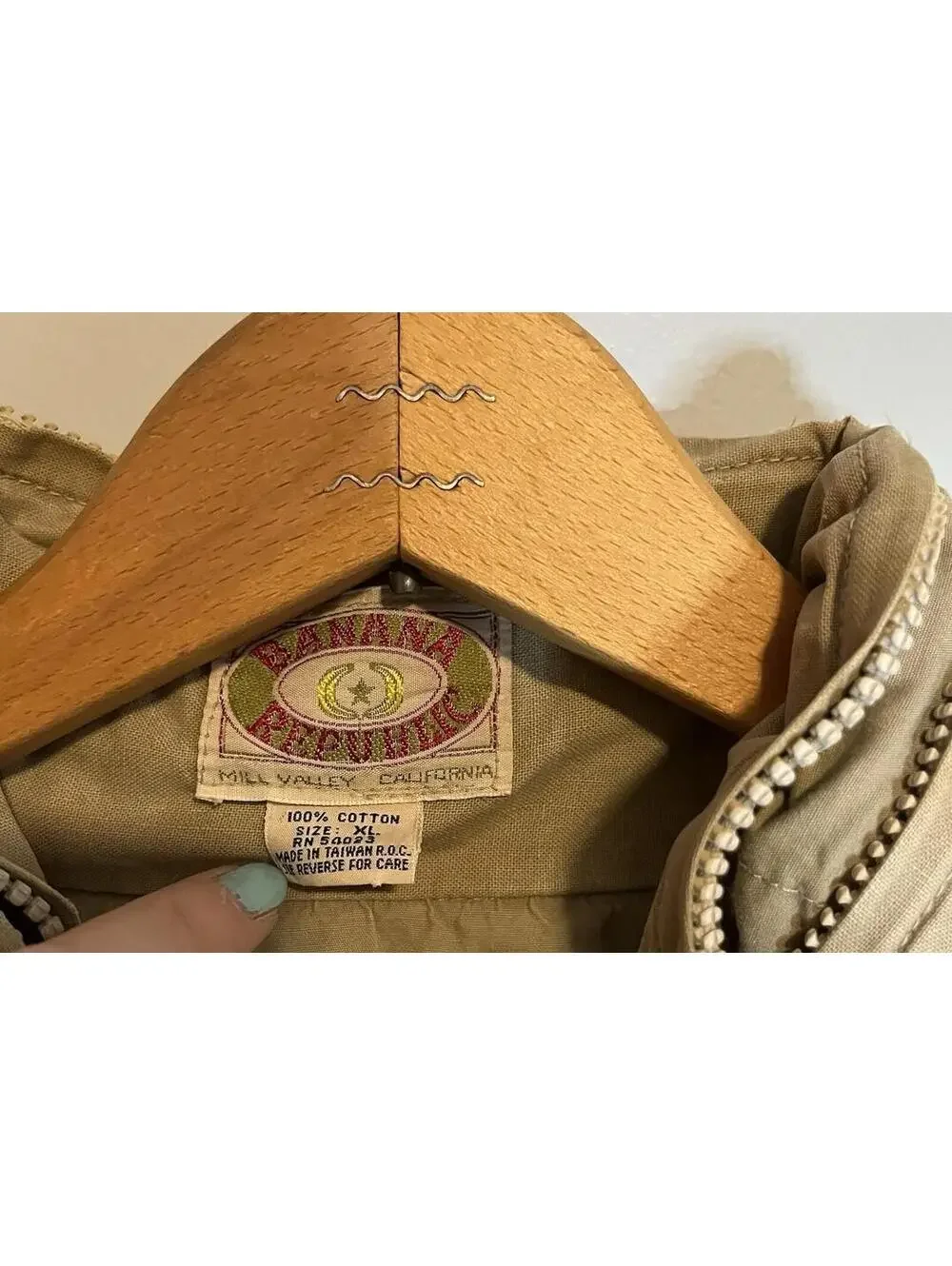 Vintage Banana Republic Safari Vest Mens XL Utility Multi Pocket Fishing 90s